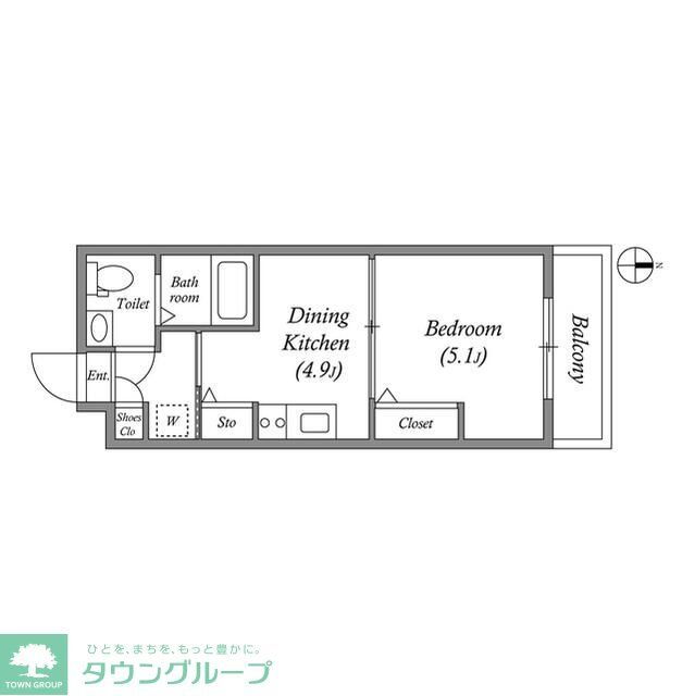 東京都足立区舎人１ 舎人駅 1DK マンション 賃貸物件詳細