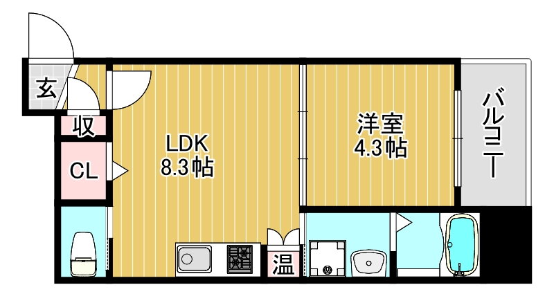 兵庫県神戸市長田区浪松町５ 鷹取駅 1LDK アパート 賃貸物件詳細
