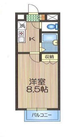 東京都世田谷区松原５ 東松原駅 1K マンション 賃貸物件詳細