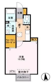 埼玉県さいたま市大宮区上小町 北与野駅 1K アパート 賃貸物件詳細