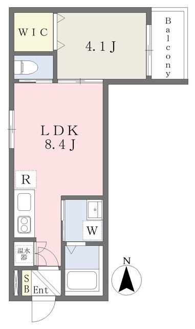 Ｆ　ａｓｅｃｉａ　ｇｉｅｎａｈ 2階 1LDK 賃貸物件詳細