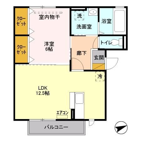 埼玉県入間市豊岡４ 入間市駅 1LDK アパート 賃貸物件詳細