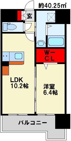 福岡県北九州市小倉北区三萩野２ 香春口三萩野駅 1LDK マンション 賃貸物件詳細