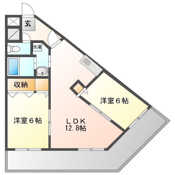 愛知県日進市竹の山４ 杁ヶ池公園駅 2LDK マンション 賃貸物件詳細