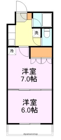 宮城県仙台市青葉区宮町２ 東照宮駅 2K マンション 賃貸物件詳細