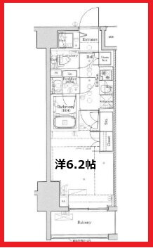 ディップス金町レジデンス 7階 1K 賃貸物件詳細