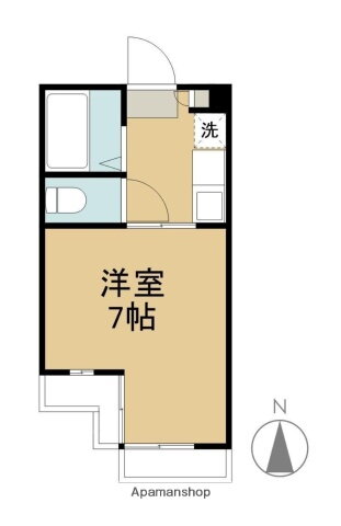 岡山県倉敷市上東 中庄駅 1K アパート 賃貸物件詳細