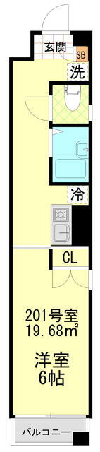 神奈川県川崎市幸区南幸町２ 川崎駅 1K マンション 賃貸物件詳細