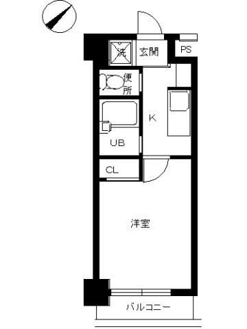 東京都港区芝浦１ 浜松町駅 1K マンション 賃貸物件詳細