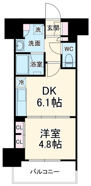 プレサンス　ロジェ　名古屋駅　ＧＡＴＥ　ＦＲＯＮＴ 10階 1DK 賃貸物件詳細