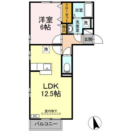 岡山県倉敷市連島２ 弥生駅 1LDK アパート 賃貸物件詳細