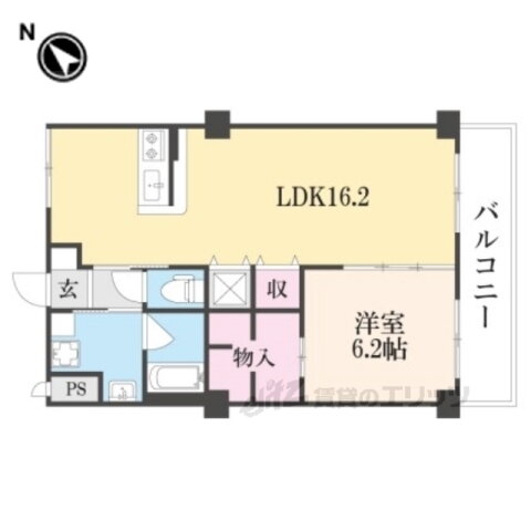 滋賀県長浜市大島町 長浜駅 1LDK マンション 賃貸物件詳細