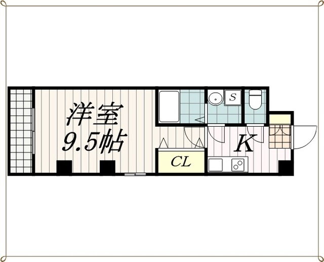 千葉県千葉市中央区椿森１ 千葉駅 1K マンション 賃貸物件詳細