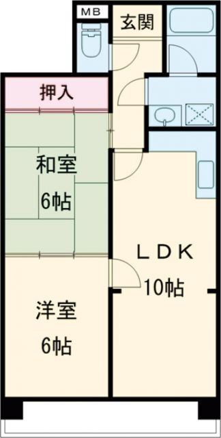 エクセル神戸 1階 2LDK 賃貸物件詳細