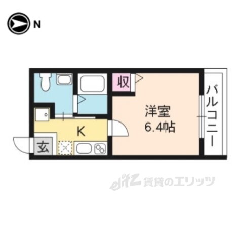 京都府京都市右京区太秦安井辻ノ内町 太秦天神川駅 1K マンション 賃貸物件詳細