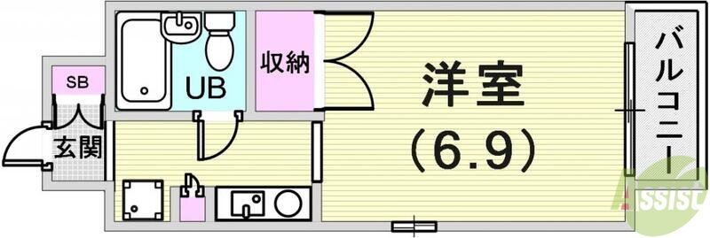 兵庫県神戸市北区鈴蘭台北町１ 鈴蘭台駅 ワンルーム マンション 賃貸物件詳細