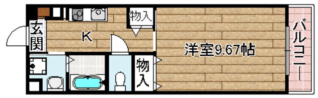 大阪府高槻市紺屋町 高槻駅 1K マンション 賃貸物件詳細