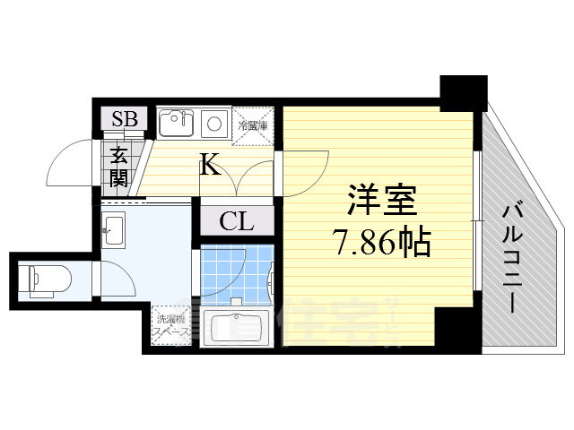 大阪府大阪市北区同心１ 桜ノ宮駅 1K マンション 賃貸物件詳細
