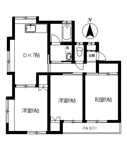 埼玉県所沢市大字牛沼 所沢駅 3DK アパート 賃貸物件詳細