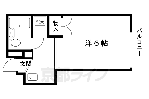 京都府京都市上京区東上善寺町 北野白梅町駅 1K マンション 賃貸物件詳細