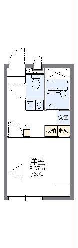 レオパレスパークハイム鷹合 1階 1K 賃貸物件詳細