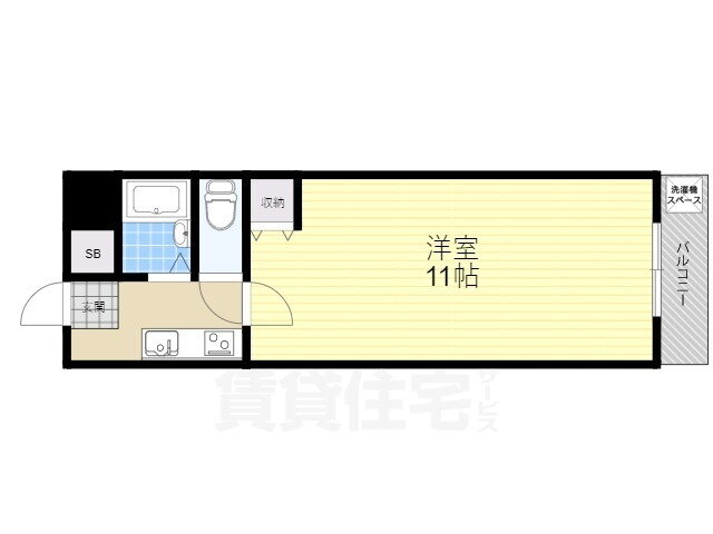 メゾンドール豊寿荘 3階 1K 賃貸物件詳細