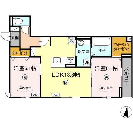 広島県広島市西区高須２ 高須駅 2LDK アパート 賃貸物件詳細