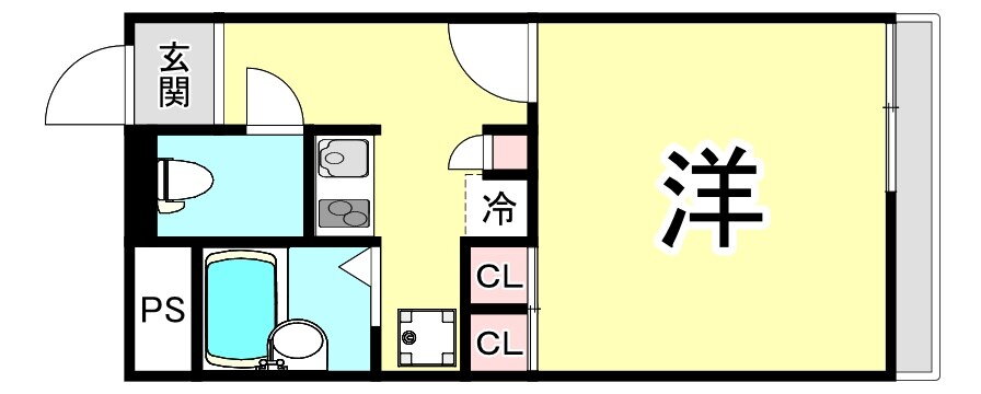 兵庫県西宮市堤町 門戸厄神駅 1K アパート 賃貸物件詳細