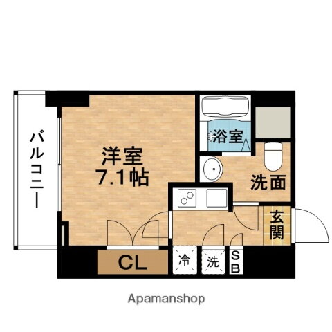 大阪府大阪市福島区海老江７ 海老江駅 1K マンション 賃貸物件詳細