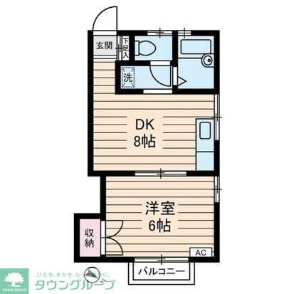 神奈川県横浜市港北区富士塚１ 妙蓮寺駅 1DK アパート 賃貸物件詳細