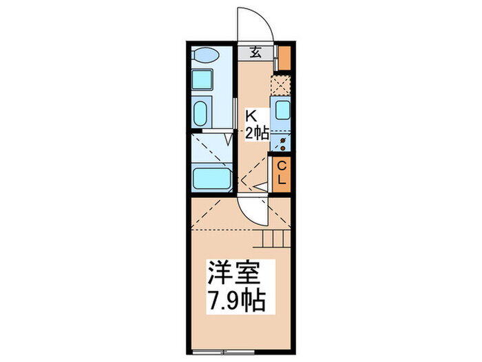 神奈川県横浜市緑区長津田６ 長津田駅 1K アパート 賃貸物件詳細