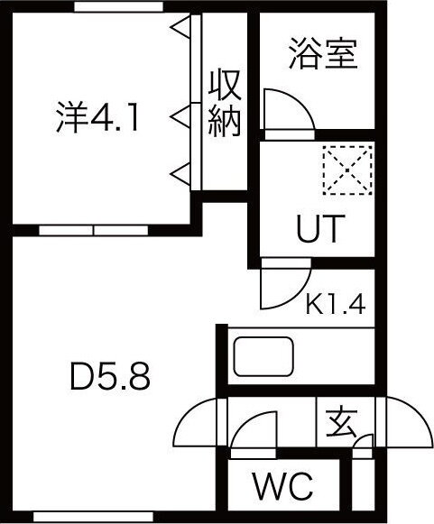 北海道札幌市北区麻生町３ 麻生駅 1DK マンション 賃貸物件詳細