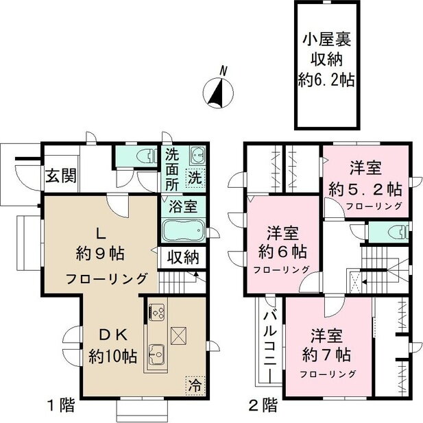 神奈川県川崎市麻生区高石５ 百合ヶ丘駅 3LDK 一戸建て 賃貸物件詳細