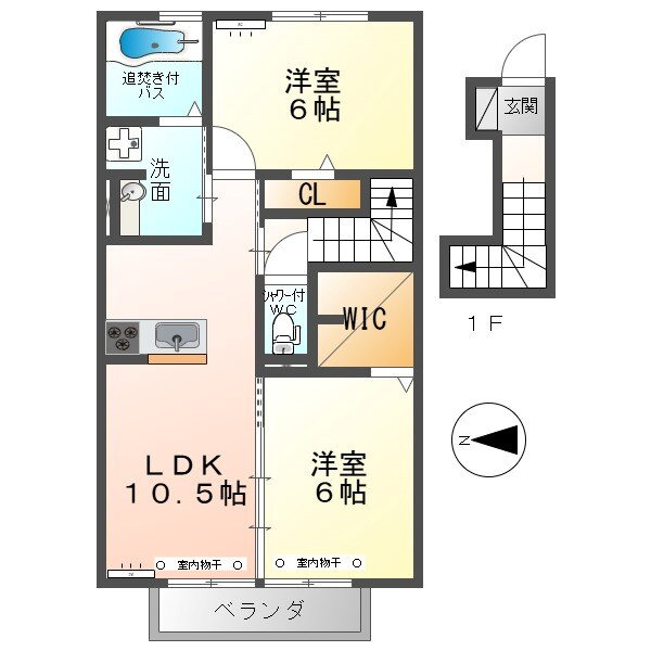 長野県埴科郡坂城町大字上五明 坂城駅 2LDK アパート 賃貸物件詳細
