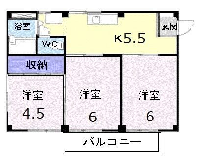 岡山県岡山市南区箕島 備中箕島駅 3K アパート 賃貸物件詳細