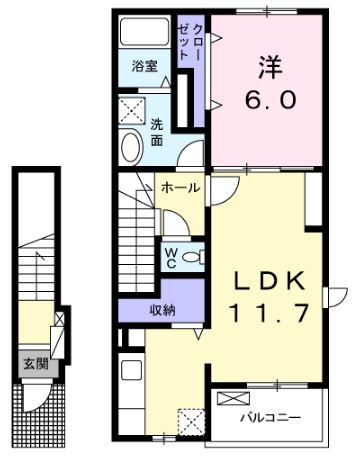 東京都三鷹市新川３ 吉祥寺駅 1LDK アパート 賃貸物件詳細