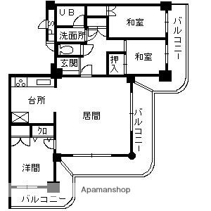 鹿児島県鹿児島市下荒田１ 二中通駅 3LDK マンション 賃貸物件詳細