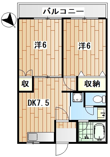 神奈川県横浜市神奈川区西寺尾４ 大口駅 2DK マンション 賃貸物件詳細
