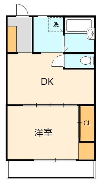 福岡県久留米市日ノ出町 久留米駅 1DK マンション 賃貸物件詳細