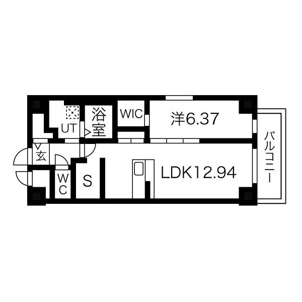 グランドソレイユ伝馬 6階 1SLDK 賃貸物件詳細