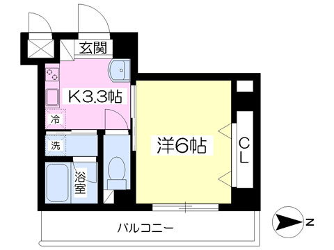 ティアレみなみ野 3階 1K 賃貸物件詳細