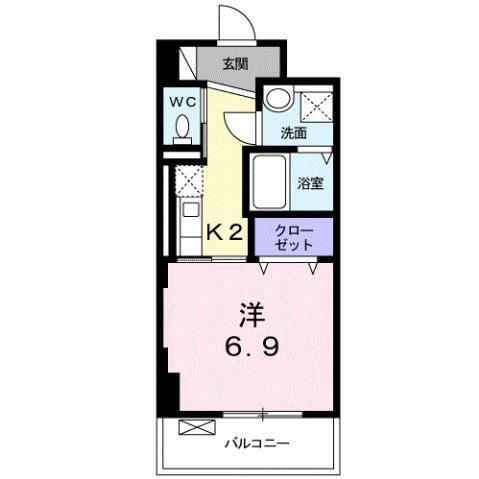 静岡県浜松市中央区砂山町 浜松駅 1K マンション 賃貸物件詳細