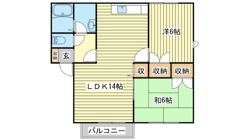 兵庫県姫路市網干区垣内北町 平松駅 2LDK アパート 賃貸物件詳細