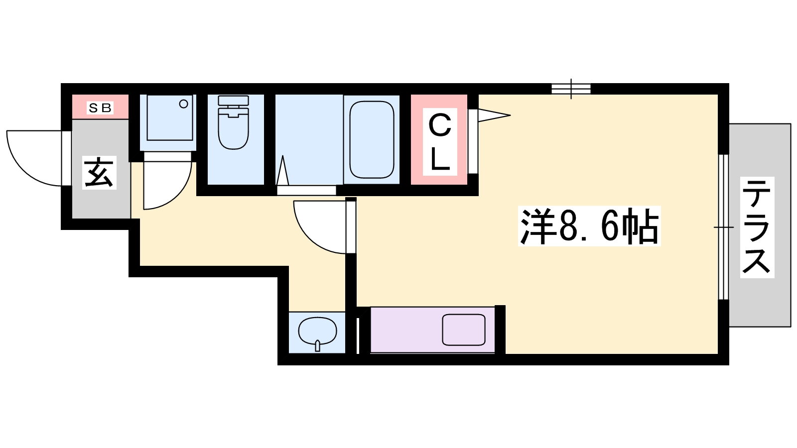 兵庫県姫路市白浜町 白浜の宮駅 ワンルーム アパート 賃貸物件詳細