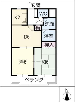 三重県桑名市三ツ矢橋 益生駅 2DK マンション 賃貸物件詳細