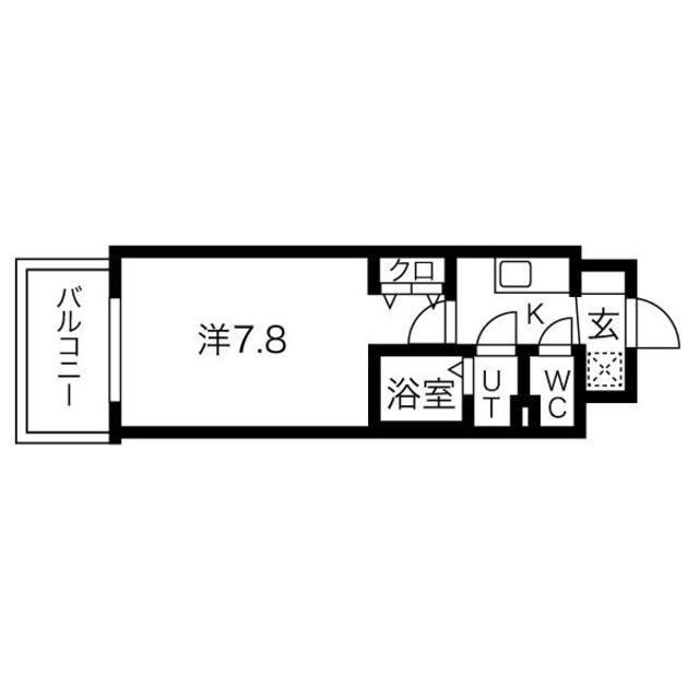 フォーリアライズ北三国ヶ丘 4階 1K 賃貸物件詳細