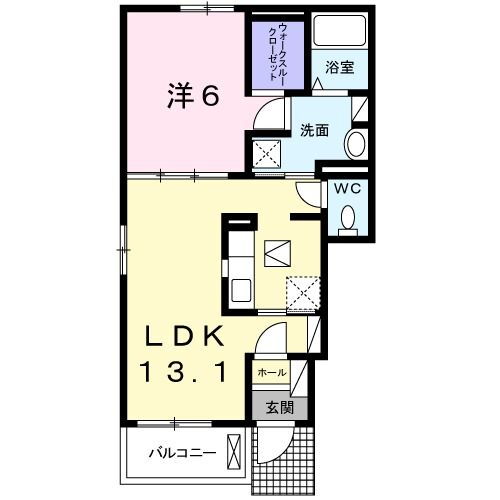 埼玉県行田市大字荒木 武州荒木駅 1LDK アパート 賃貸物件詳細