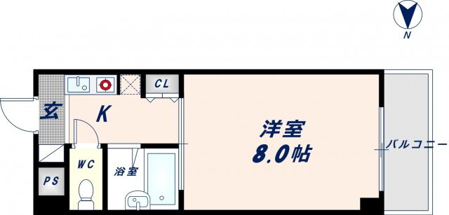 大阪府東大阪市長田中１ 長田駅 1K マンション 賃貸物件詳細