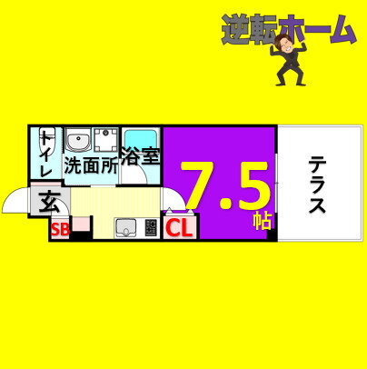 愛知県名古屋市北区杉村１ 尼ケ坂駅 1K マンション 賃貸物件詳細