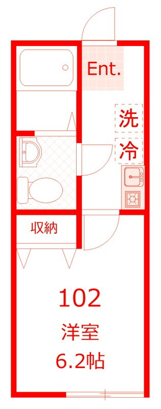 神奈川県横浜市金沢区瀬戸 金沢八景駅 1K アパート 賃貸物件詳細